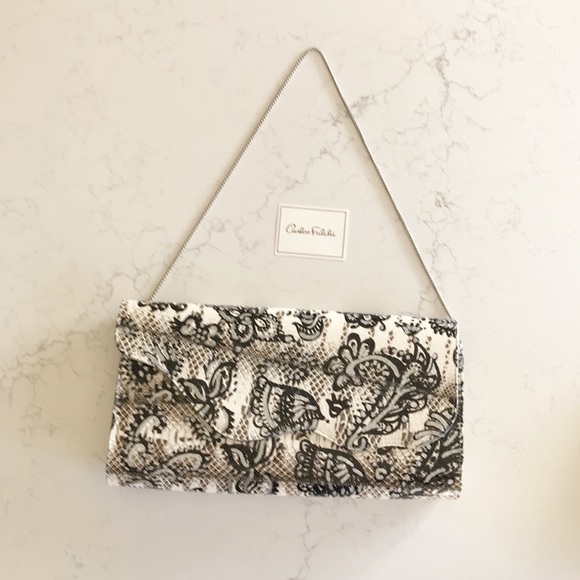 CARLOS FALCHI python chain clutch - Picture 5 of 6